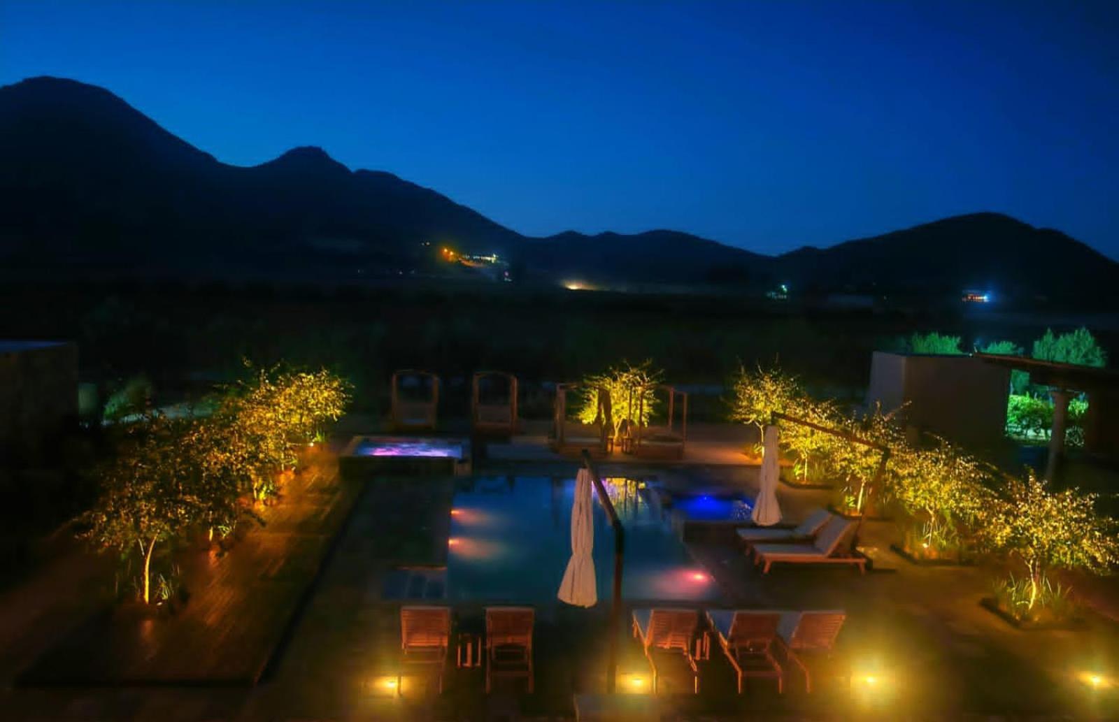 Hotel Flores De Sal-Вале де Гуадалупе Екстериор снимка