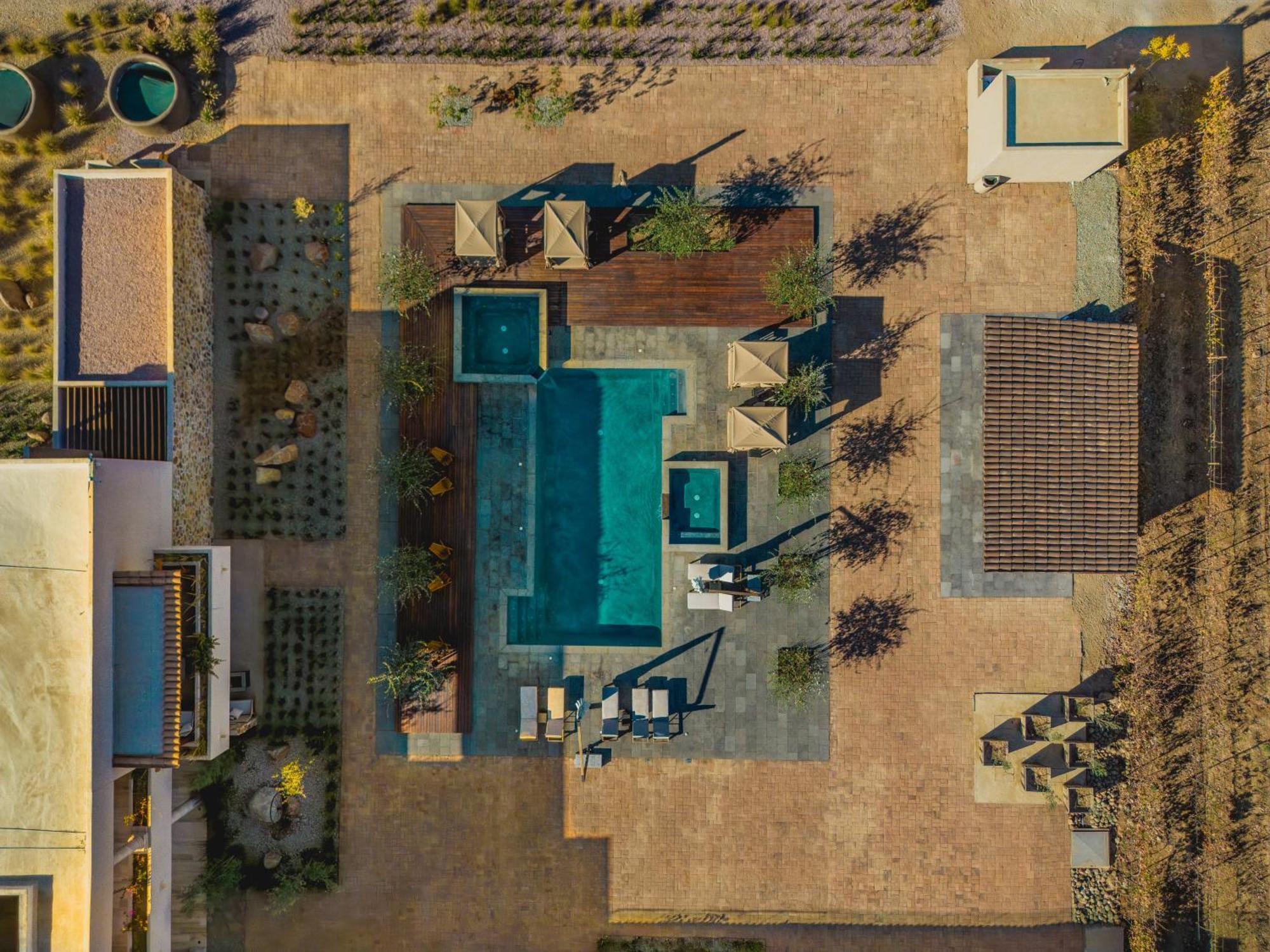 Hotel Flores De Sal-Вале де Гуадалупе Екстериор снимка